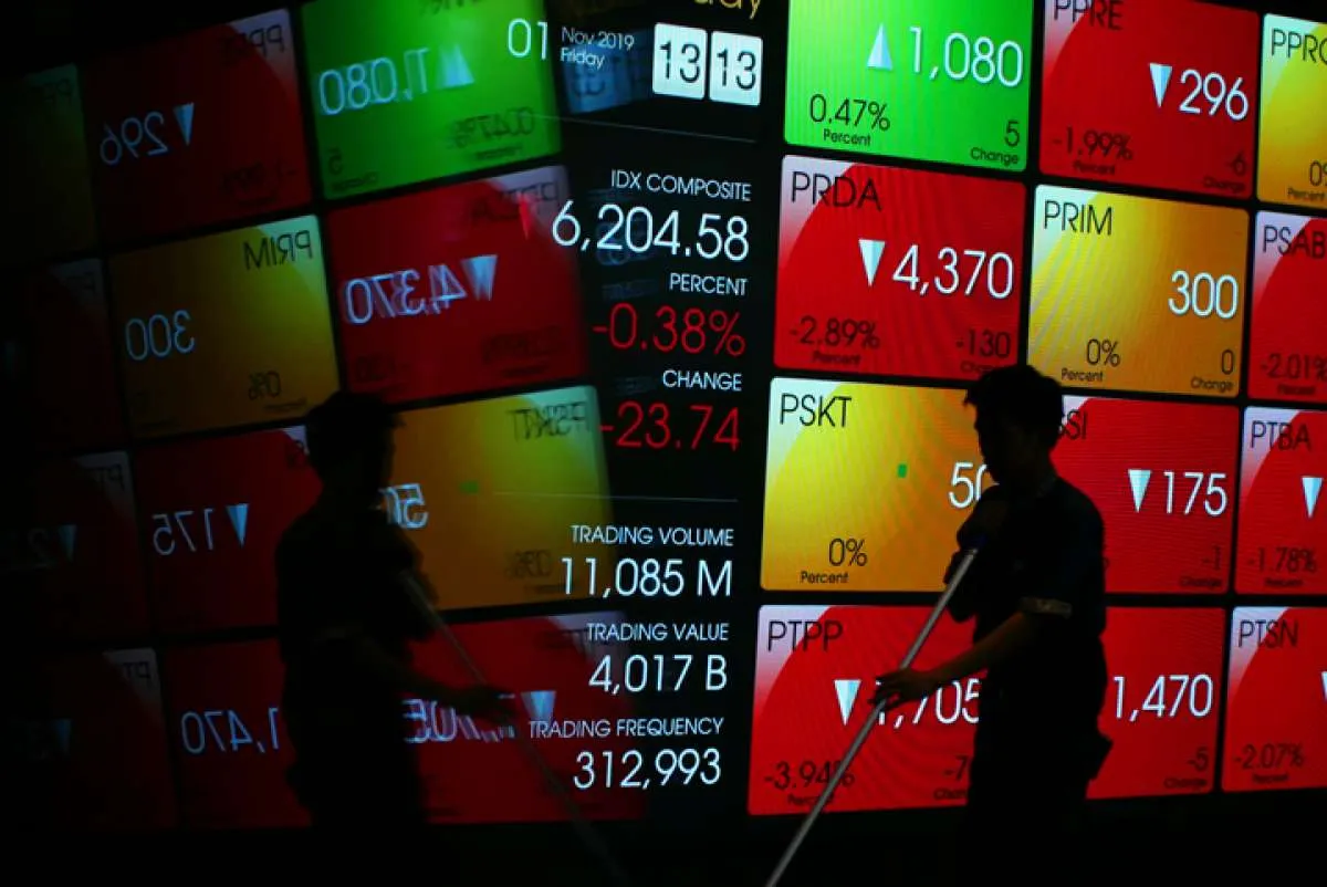 IHSG dibuka memerah pada awal perdagangan hari ini
