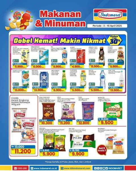 Promo Indomaret Super Hemat Periode 3-16 April 2025
