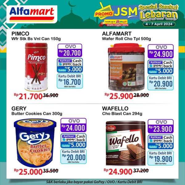 Promo JSM Alfamart Spesial Sambut Lebaran Periode 4-7 April 2024