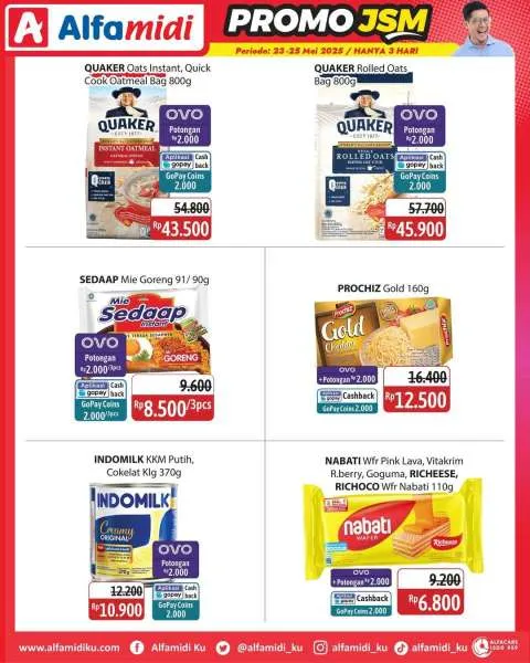 Promo JSM Alfamidi Periode 23-25 Mei 2025