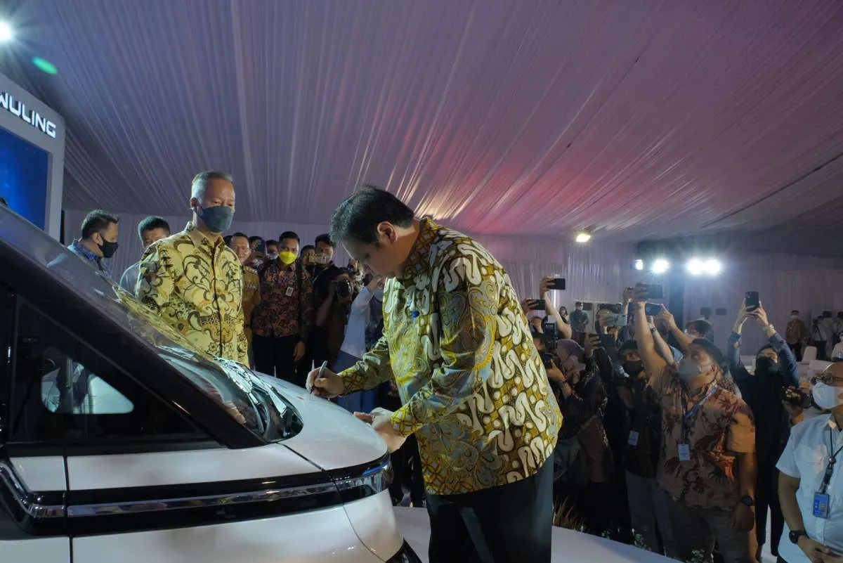 Kendaraan Listrik Wuling Pertama di Indonesia, Air ev, Resmi Diproduksi di Cikarang