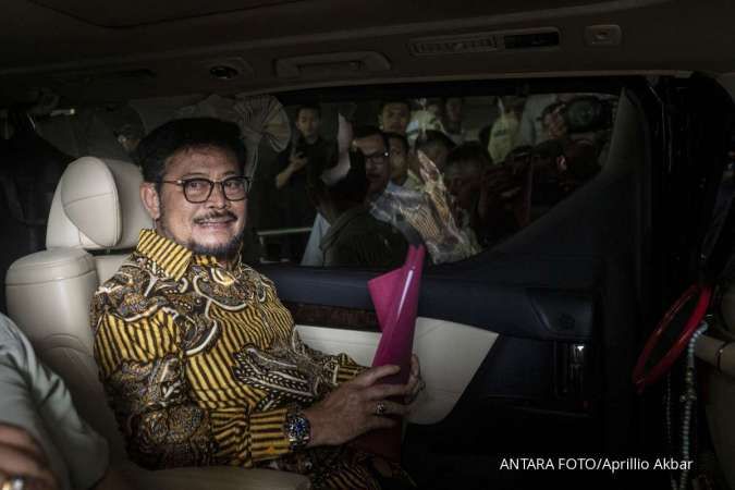 Mentan Syahrul Yasin Limpo ke Istana Serahkan Surat Pengunduran Diri