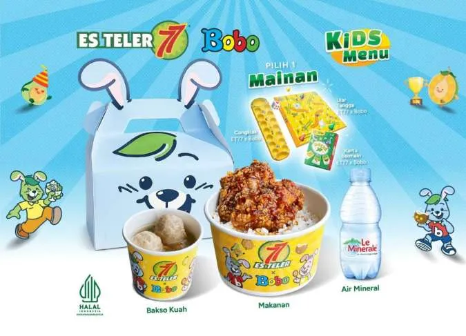 Rayakan Hari Anak Nasional, Es Teler 77 dan Bobo Bikin Menu Spesial untuk Anak-anak