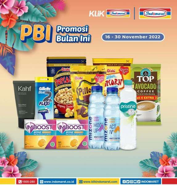 Promo Indomaret 16-30 November 2022, Dapatkan Aneka Produk Beli 2 Gratis 1