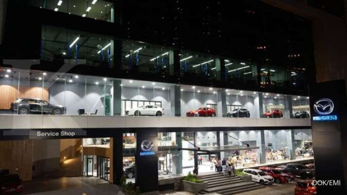 Mazda uji coba diler terbaru di Jakarta Selatan
