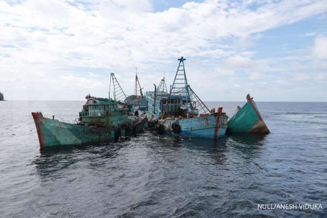 Hingga April 2020, KKP tangkap 249 awak kapal pelaku illegal fishing