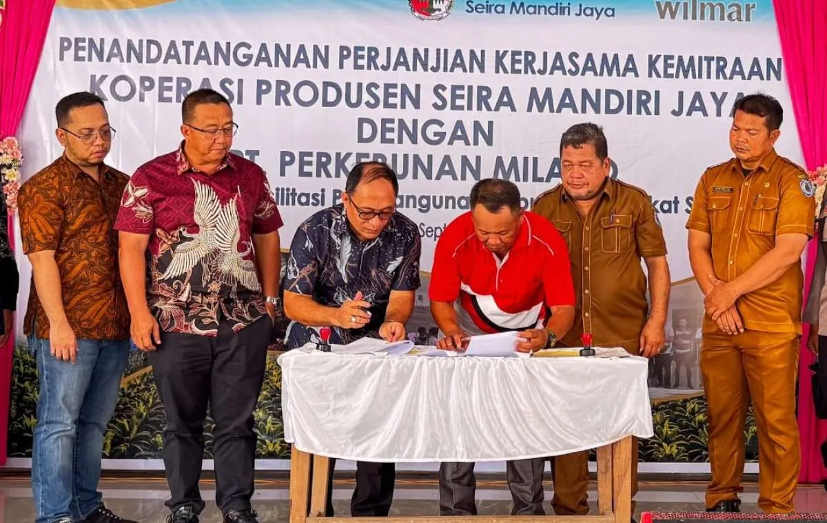 Kembangkan Kebun Sawit Plasma, Wilmar Group Gandeng Koperasi Seira Mandiri Jaya