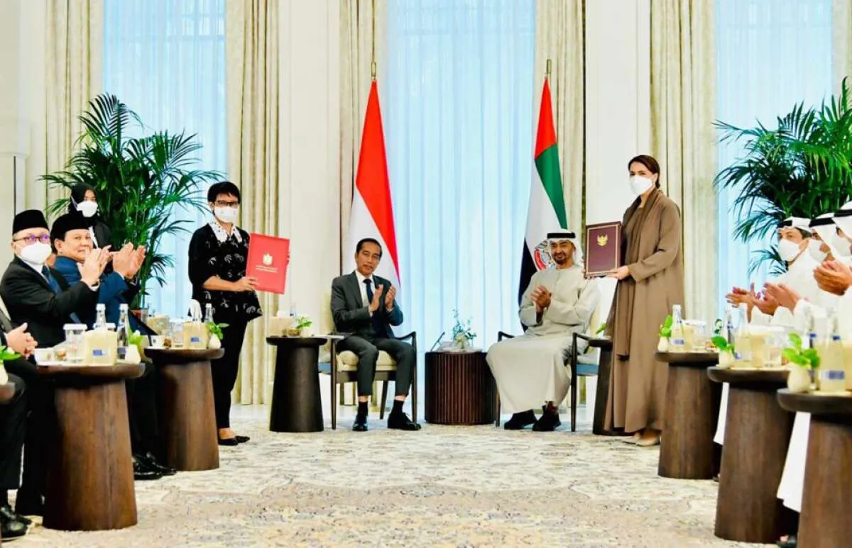 Pemerintah Indonesia Teken Lima Kerjasama Government to Government dengan UEA
