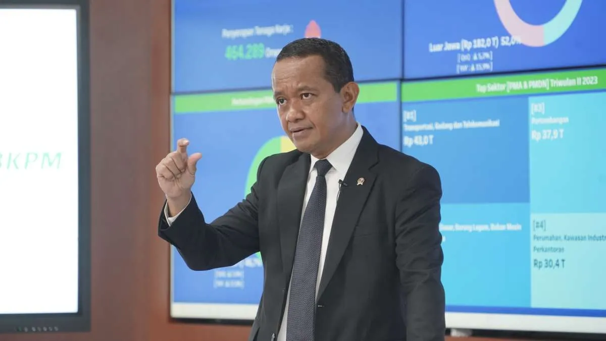 Lampaui Target, BKPM Catat Realisasi Investasi Tahun 2023 Mencapai Rp 1.418,9 Triliun