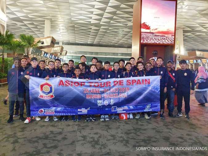 Sompo Insurance Indonesia Lepas 36 Pemain ASIOP ke Spanyol
