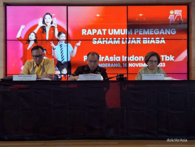 Pendapatan AirAsia Indonesia (CMPP) Terbang 97% pada Kuartal III 2023 