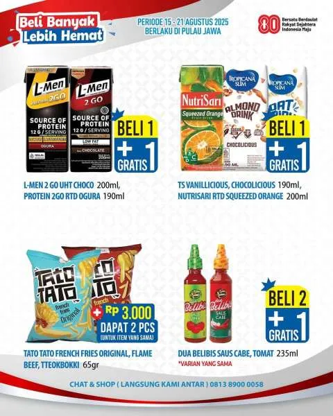 Promo Hypermart Beli Banyak Lebih Hemat Periode 15-21 Agustus 2025