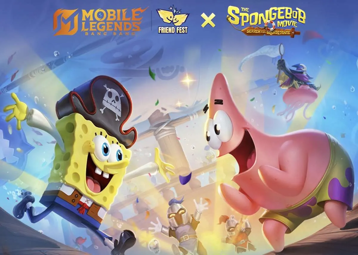 Kolaborasi MLBB X Spongebob Resmi Diumumkan, Skin Cyclops Spongebob Gratis!