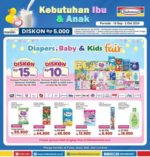 Promo Indomaret Super Hemat Periode 19 September-2 Oktober 2024