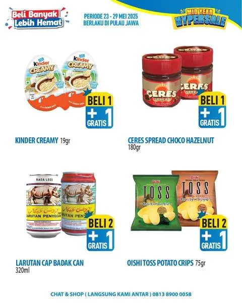 Promo Hypermart Beli Banyak Lebih Hemat Periode 23-29 Mei 2025