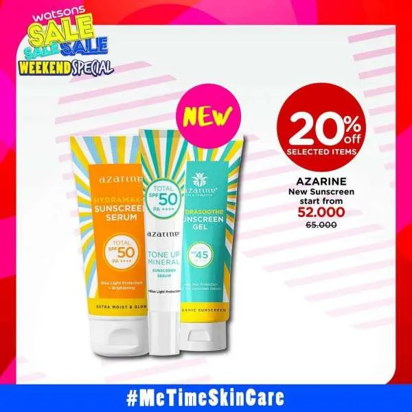 Promo Watsons Weekend Special Periode 7-10 April 2022
