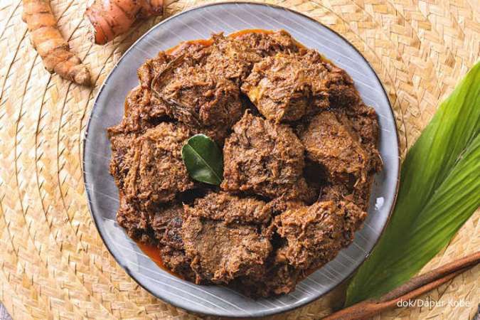 Bumbu Rendang Daging Sapi dengan Panci Biasa dan Presto untuk Idul Adha