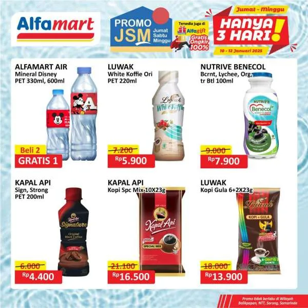 Promo JSM Alfamart 10-12 Januari 2025