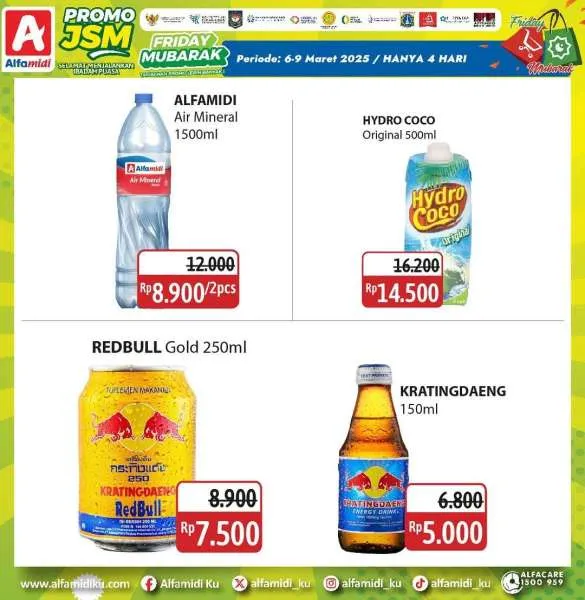 Promo JSM Alfamidi Hanya 4 Hari Periode 6-9 Maret 2025