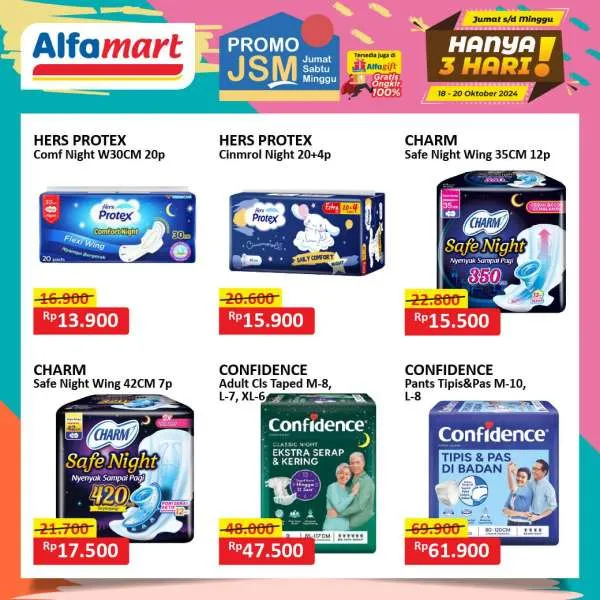 Promo JSM Alfamart Weekend 18-20 Oktober 2024