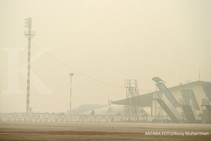 Airlines calculate losses due to haze