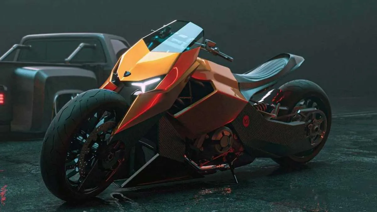 Desainer ini ubah Lamborghini jadi sebuah motor, begini penjelasannya