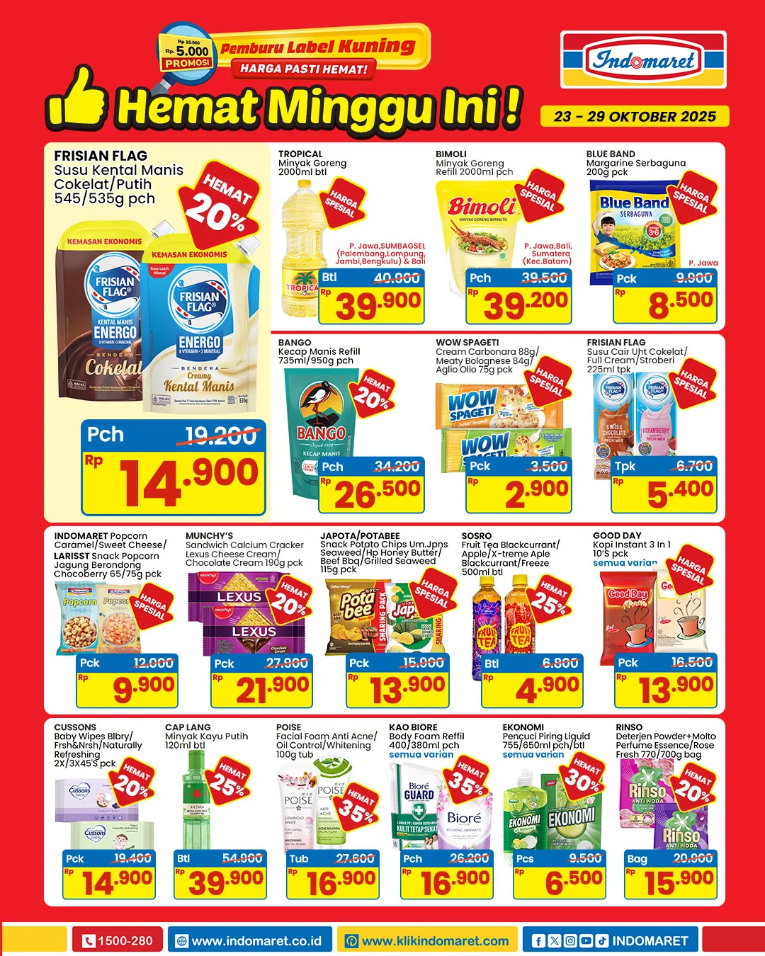 Promo JSM Indomaret Periode 24-26 Oktober 2025