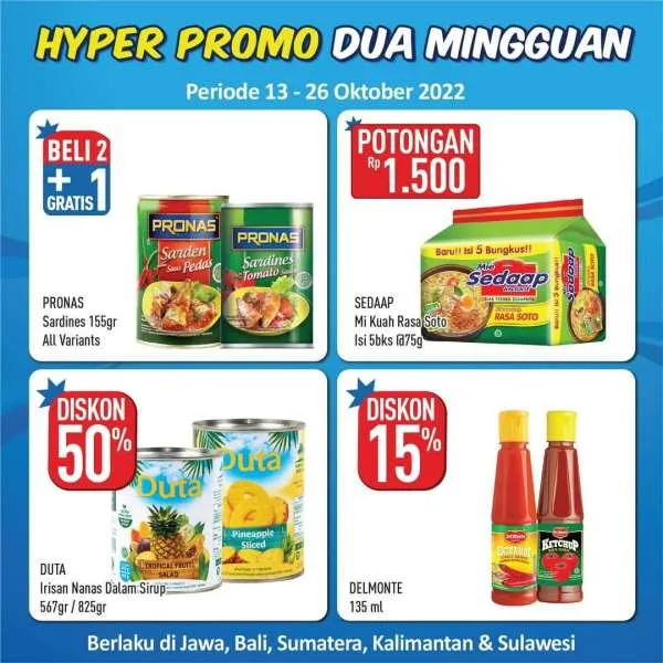 Promo Hypermart Dua Mingguan Periode 13-26 Oktober 2022