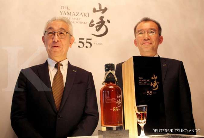 Wow, Suntory jual wiski berumur 55 tahun seharga Rp 378 juta per botol