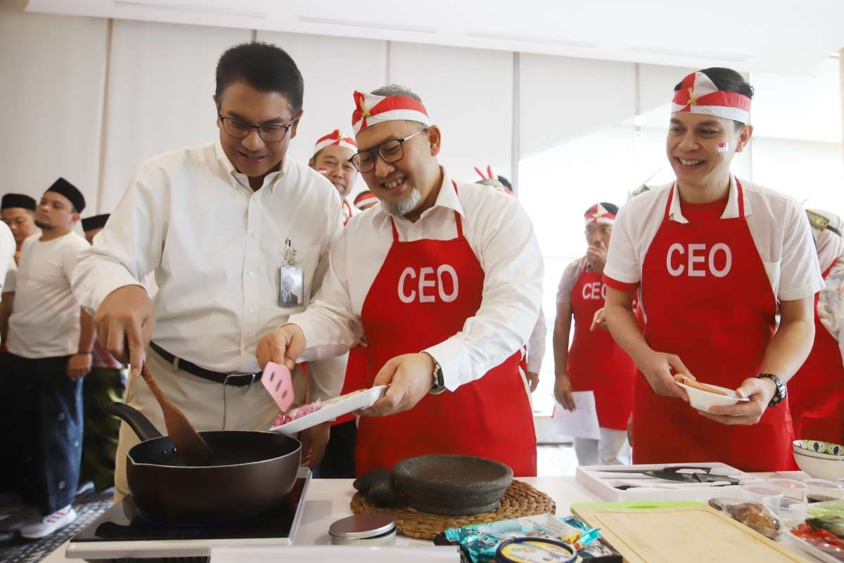 Bank Muamalat Rayakan Hari Kemerdekaan ke-80 RI bersama Seluruh Karyawan