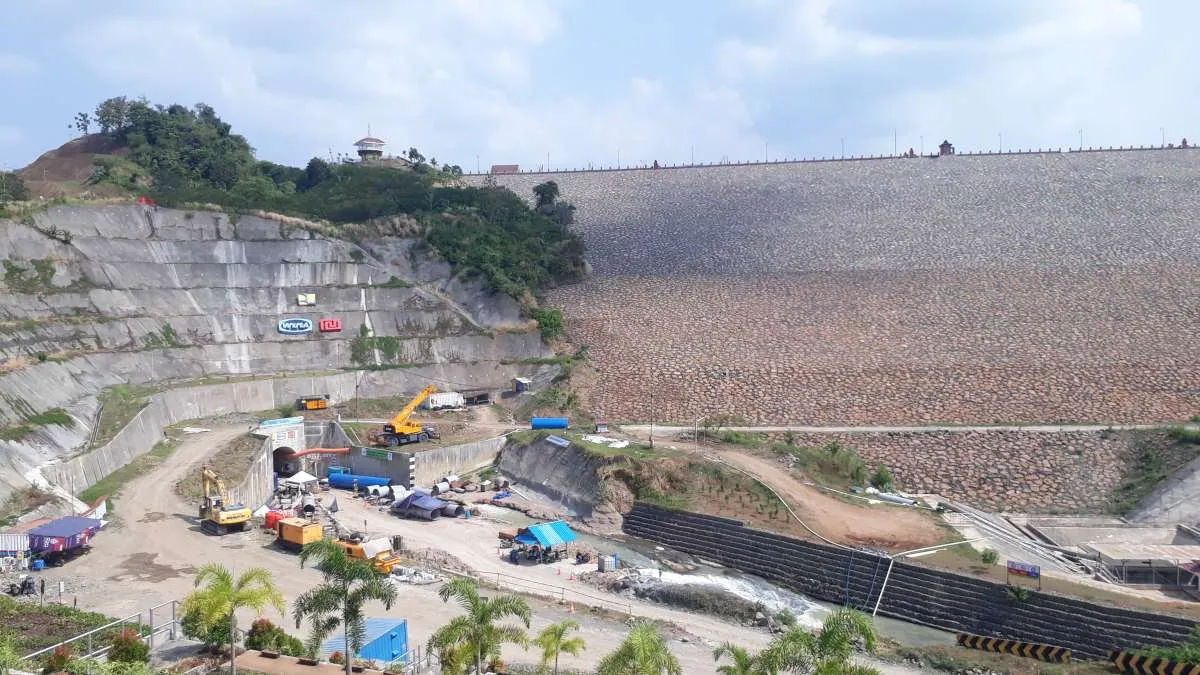 Dukung Pengembangan Kawasan Rebana, Bendungan Cipanas Siap Diresmikan September 2023