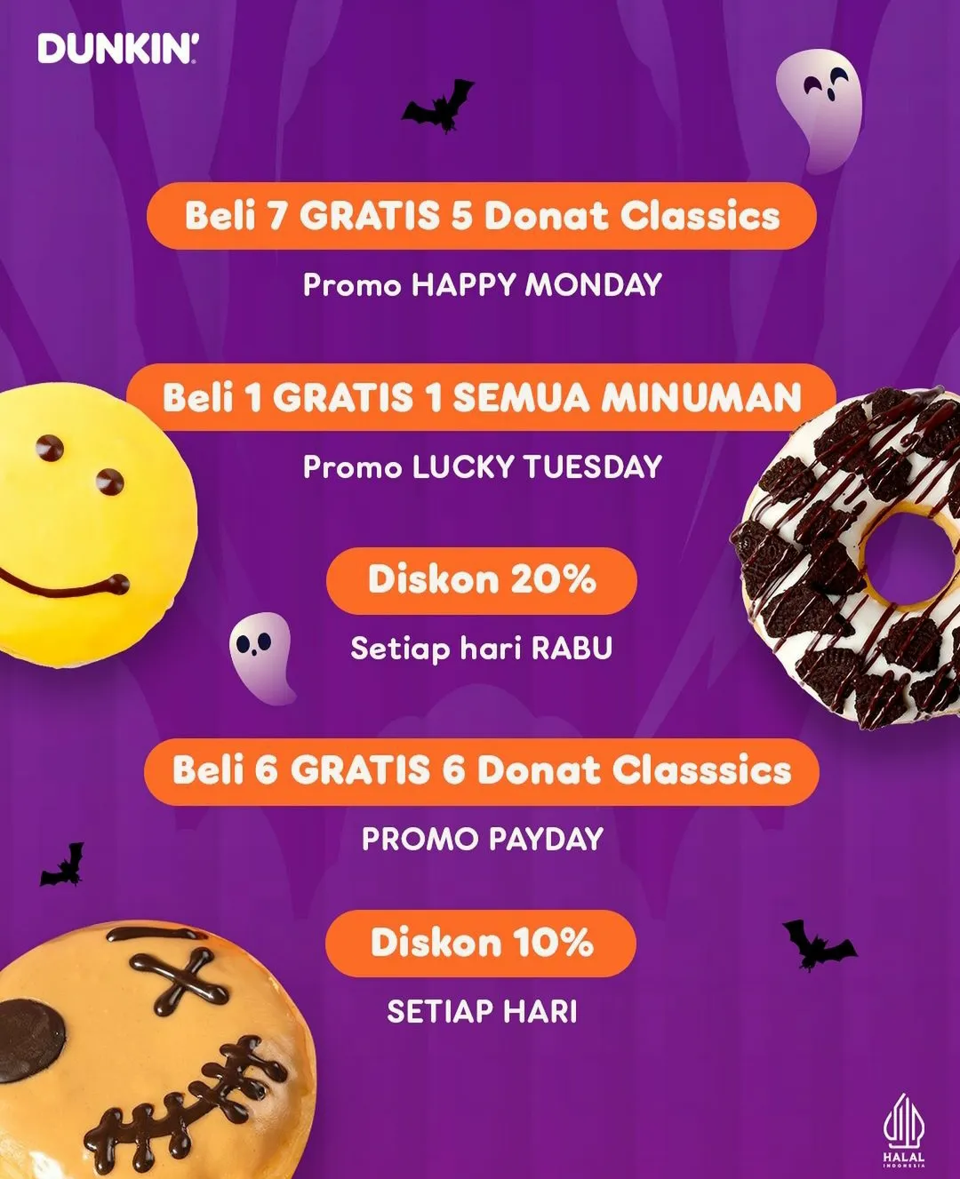 Manfaat DD CARD dari Promo Dunkin