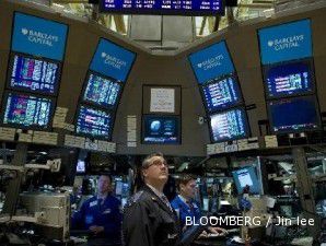 Khawatir pertumbuhan ekonomi rendah, bursa Wall Street dibuka melemah