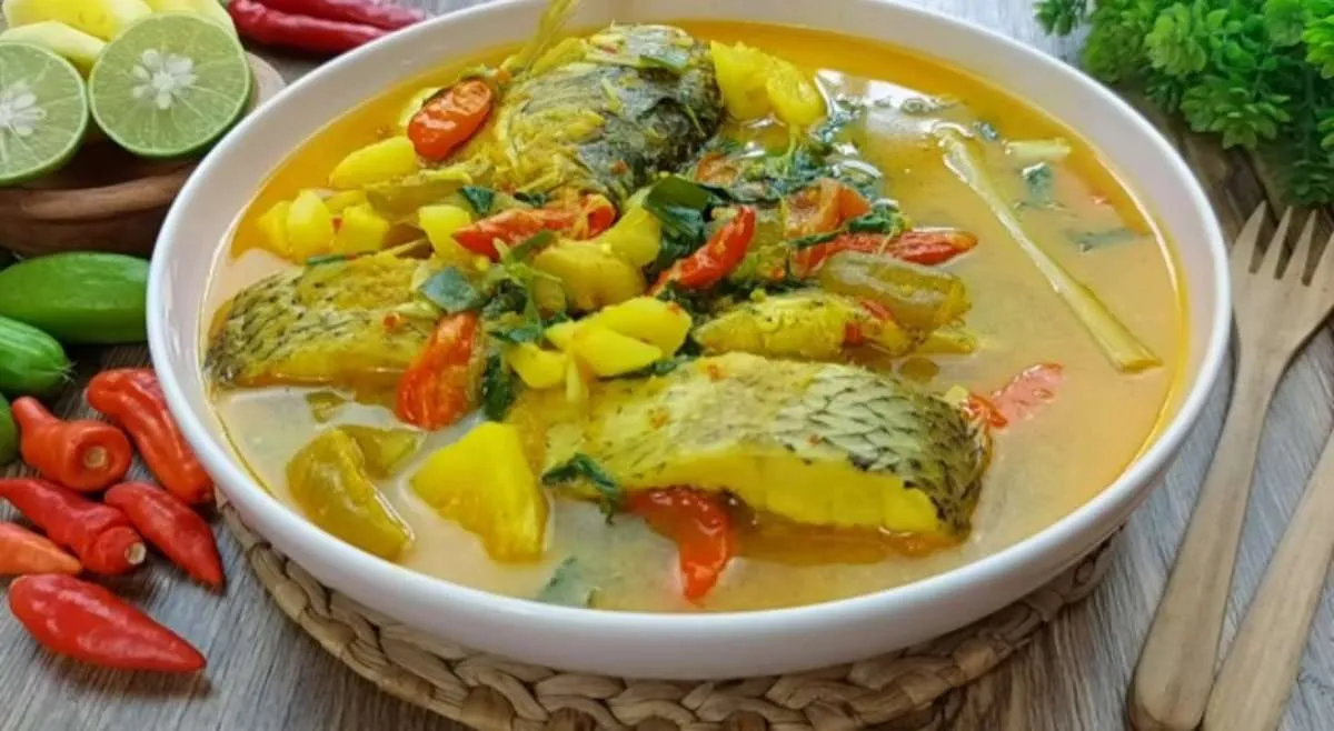 Resep Ikan Gurami Kuah Kuning yang Gurih dan Segar, Enak Tanpa Bau Amis
