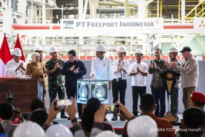 Presiden resmikan ekspansi PT Smelting di Gresik