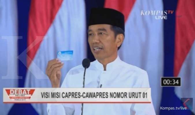 Visi misi Jokowi Maruf: Pemerataan ekonomi dan tiga kartu pamungkas