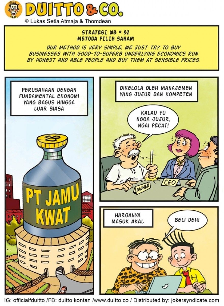 Strategi WB ke-52 - Metoda Pilih Saham