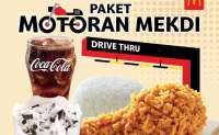 Nikmati Promo Paket Motoran Mekdi Setiap Hari, PaNas 1 + McFlurry Rp 27.000-an