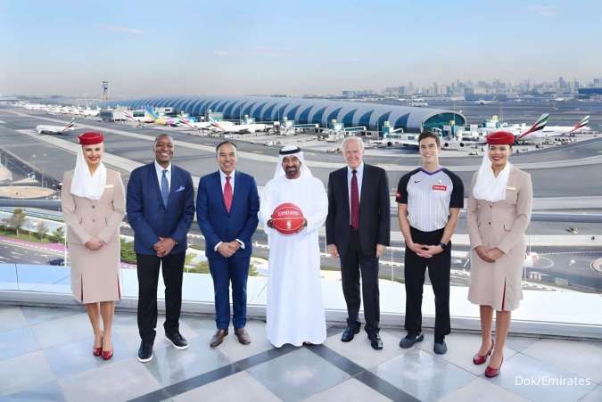 Emirates Dinobatkan Jadi Mitra Maskapai Penerbangan Global NBA & Mitra Utama NBA Cup