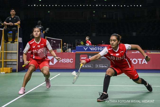Tim Putra-Putri Indonesia Raih Kemenangan Perdana Piala Thomas dan Uber 2022