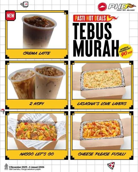 Promo PHD Tebus Murah sampai 4 Januari 2026