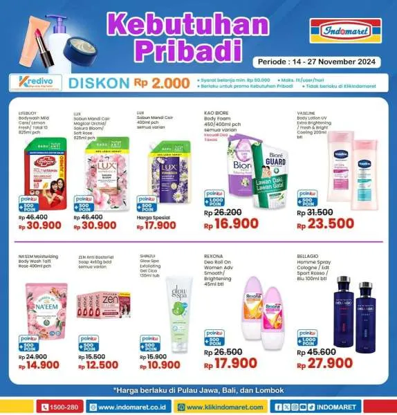 Promo Indomaret Super Hemat Periode 14-27 November 2024