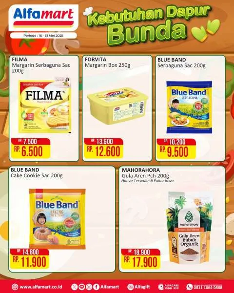 Promo Alfamart Kebutuhan Dapur Periode 16-31 Mei 2025