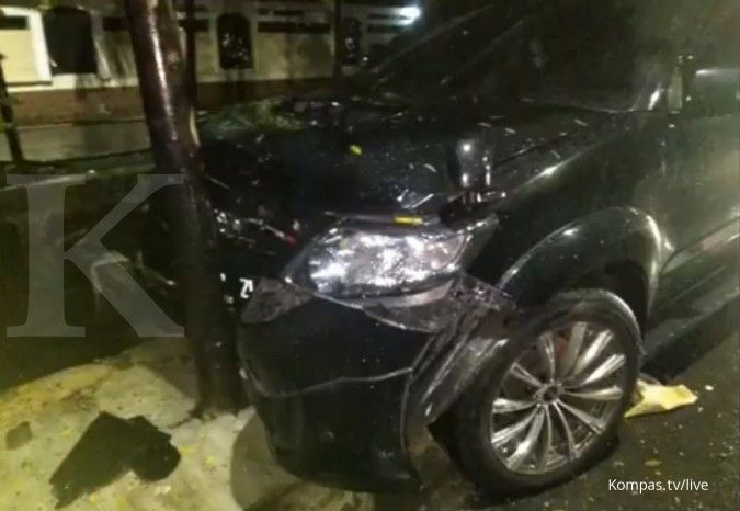 Setnov dikabarkan kecelakaan, polisi masih cek TKP