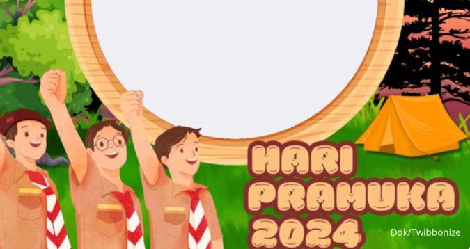 50 Twibbon Selamat Hari Pramuka Nasional 14 Agustus 2024 dan Cara Membagikannya