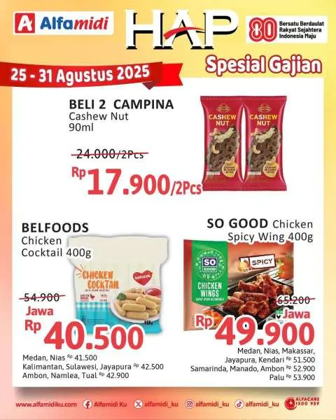 Promo Alfamidi Hemat Satu Pekan Periode 25-31 Agustus 2025