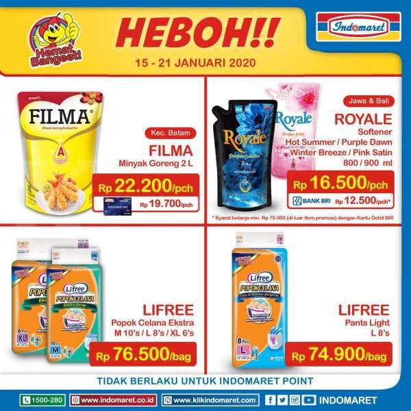 Katalog Indomaret Harga Heboh 15-21 Januari