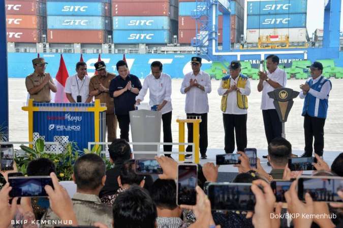 Jokowi Resmikan Makassar New Port