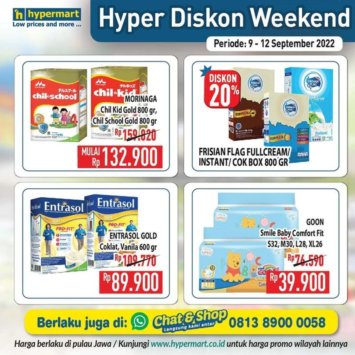 Katalog Promo Hypermart Hyper Diskon Weekend Periode 9-12 September 2022