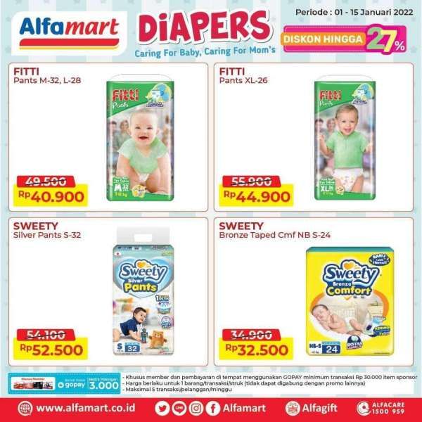 Gunakan Promo Alfamart untuk Belanja Hemat Kebutuhan Keluarga s/d 15 Januari 2022